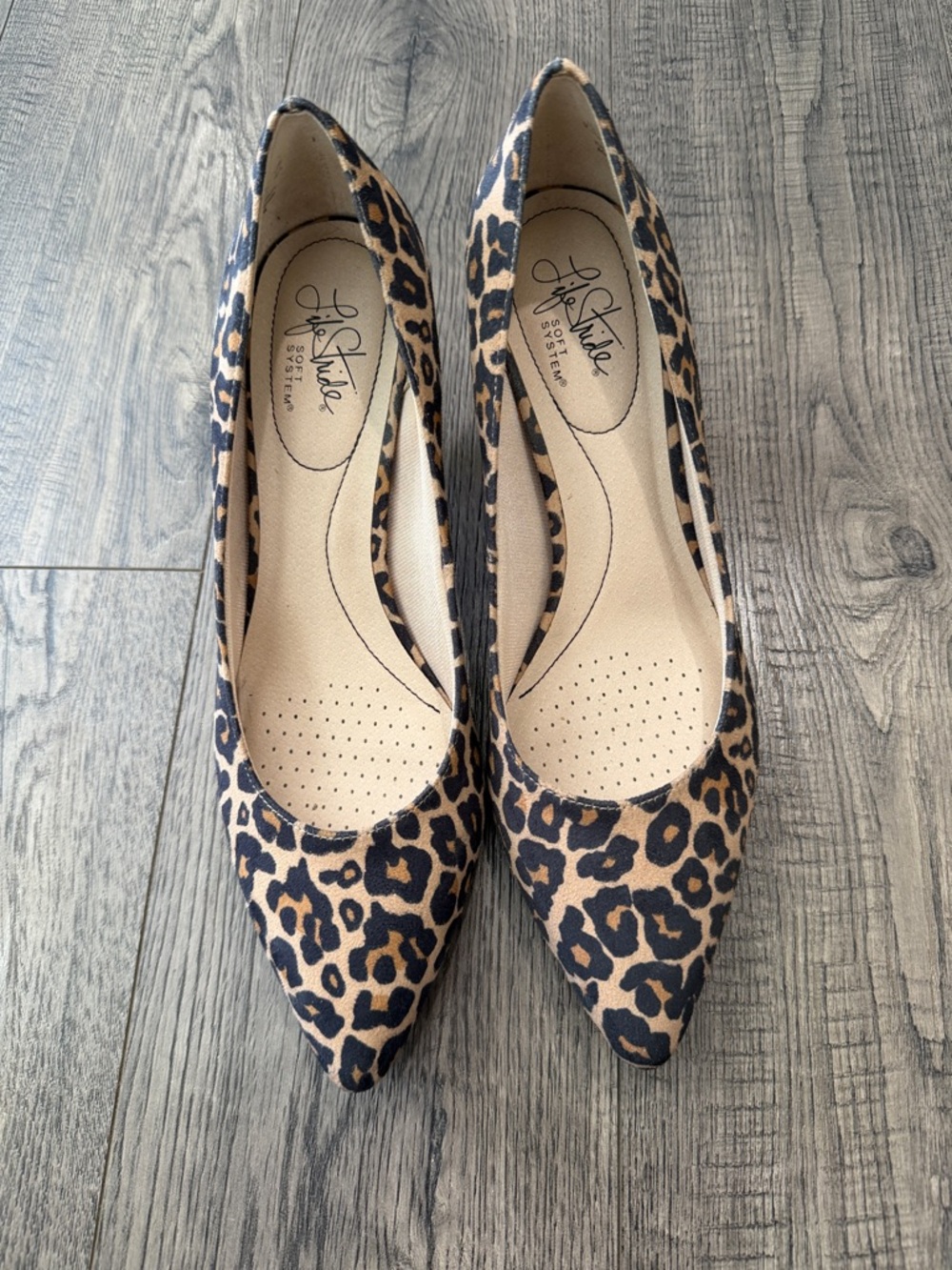 LifeStride Sevyn Pumps leopard print SZ 9.5M